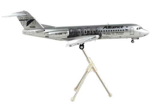 Gemini Jets Alliance Airlines Jets Scale 1:200 Fokker F-100 Southern Cross Minor VH-UQG Die Cast Aircraft Model