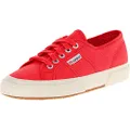 Superga Unisex Adults’ 2750 Cotu Classic Low-Top Sneakers Size: 8 US / 8 AU Red