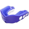 Shock Doctor Gel Max Mouth Guard, Heavy Duty Protection & Custom Fit, Adult, Blue Raspberry