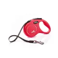 Flexi Classic Tape Retractable Dog Lead Red Small 5 Metres