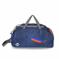 Nivia Dominator Duffle Bag | Trolley | Polyester (Navy Blue, 36 Litre - Medium) Sports & Travel Bag | Kit Bag | Separate Shoes Compartment | Unisex Gym Bags | Men & Women