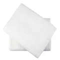 Everplush Diamond Jacquard Bath Towel Set, 2 Pack, White