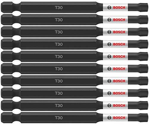 BOSCH ITT3035B 10-Pack 3-1/2 In. Torx #30 Impact Tough Screwdriving Power Bits