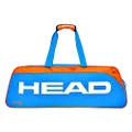 Head Ignition 50 Economical Badminton Kit Bag, Blue/Orange