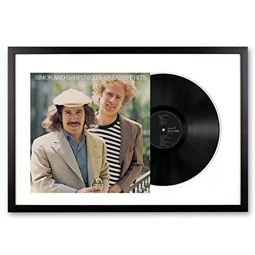 Vinyl Art Simon & Garfunkel Greatest Hits Memorabilia Framed