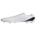 adidas Unisex-Adult X Speedportal.3 Firm Ground Soccer Shoe, White/White/Black, 5 Women/4 Men