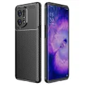 FTRONGRT Case for Oppo Find X5, Anti-Slip Ultra Thin Shock Absorption Anti Scratch Protective, Cover for Oppo Find X5 -Black