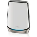 NETGEAR Orbi® AX6000 Tri-band Mesh WiFi 6 System White- Add on Satellite (RBS860) *Requires RBR860 or RBK86X Kit
