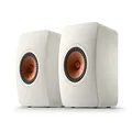 KEF LS50 Meta Bookshelf Speaker (Pair, Mineral White)
