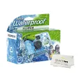 Fujifilm Quick Snap Waterproof 27 exposures 35mm Camera 800 Film, 1 Pack + Quality Photo Microfiber Cloth (1 Pack)