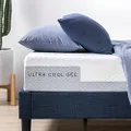 Zinus Cloud Cool Queen Mattress | Ultra Cool 7 Zone Gel Green Tea Memory Foam Cooling - Medium Feel Bed