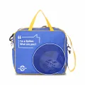 Nivia Game Bag (Royal Blue/Yellow) | Polyester | for Men, Women | Also Good for Gym, Soccer, Kabaddi and Other Sports