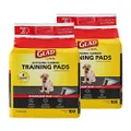 Glad for Pets Black Charcoal Puppy Pads, 100 Count -2 Pack | Puppy Potty Training Pads That Absorb & NEUTRALIZE Urine Instantly | New & Improved Quality Puppy Pee Pads,Gray