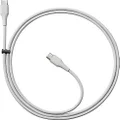 Google Genuine USB-C to USB-C Cable for 7/7Pro 6/6 Pro Pixel, 1 Metre Length, White
