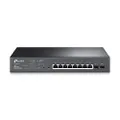 TP-Link JetStream 10-Port Gigabit Smart Switch with 8-Port PoE+ - 8 PoE+ Ports @150W, w/2 SFP Slots, Smart Managed, Limited Lifetime Protection, Support L2/L3/L4 QoS, IGMP and LAG, Integrated into Omada SDN (TL-SG2210MP)