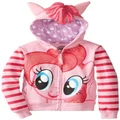Freeze My Little Pony Little Girls' Pinky Pie Hoodie, Pink/Multi, 4