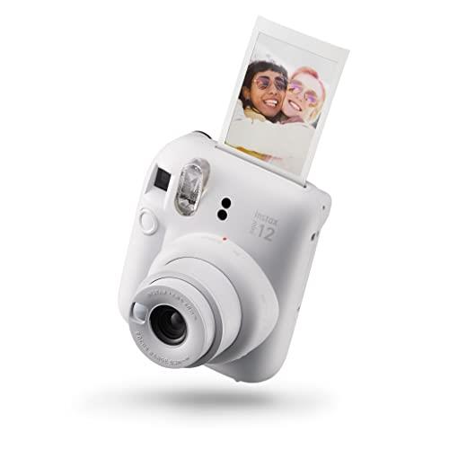 Instax Fujifilm Mini12 Instant Camera Clay White