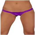 BODYZONE Women's Comfort V Thong, Purple, One Size