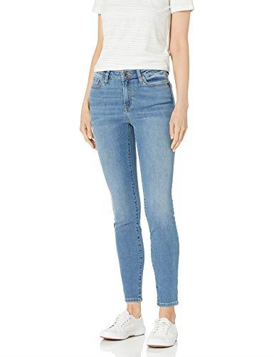 Amazon Essentials Women's Skinny Jean, Light Blue, 8 Long