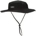 Billabong Men's Big John Safari Sun Protection Hat with Chin Strap, Black2, One Size