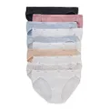 Hanes Women's Cotton Bikini Underwear, 10-Pack, Assorted-10 Pack, 7