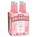 Smirnoff Red Ice Guava Vodka 300 ml (Pack of 4)