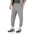 Amazon Essentials Men's Fleece Jogger Pant, Light Grey Heather, Medium