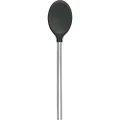 Tovolo Silicone Slotted Spoon - Stratus Blue Solid Spoon Charcoal