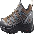 Salomon Men's X Ultra Pioneer Aero Hiking Shoes for Men, Toffee/Quiet Shade/Mallard Blue, 14