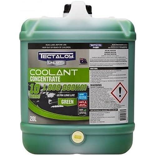 Tectaloy Unlmtd Concentrate Coolant, Green, 20 Litre