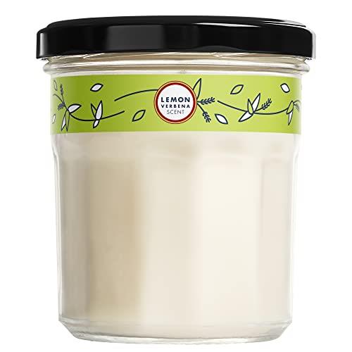 Mrs. Meyer’s Clean Day Scented Soy Candle, Lemon Verbena Scent, 7.2 Ounce Candle