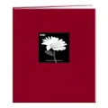 8.5x11 Fabric Frame Scrapbook, Apple Red