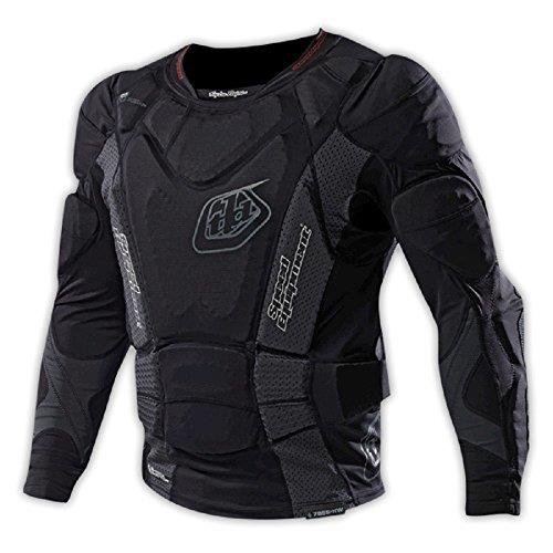 Troy Lee Designs Youth 22 Upper Protection Layer 7855 Long Sleeves Shirt, Black, Youth Large