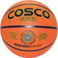 Cosco BFI Approved Super Basketballs for All Surface| Color: Orange | Size: 5 | Bladder Butyl | Nylon Winding | Ultra Durable Cover | Water Resistant | Ideal for Unisex | Suitable for: Intermediate