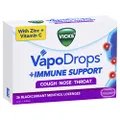 Vicks VapoDrops Immune Support Blackcurrent Menthol 36 Lozenges