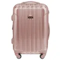 kensie Women's Alma Hardside Spinner Luggage, Rose Gold, Carry-On 20-Inch, Alma Hardside Spinner Luggage