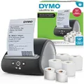 DYMO LabelWriter 5XL Label Printer & Labels, 2 x LW Large Shipping Labels (220 per Roll) & 4 x LW XL Shipping Labels (140 per Roll), Label Maker Perfect for Online Sellers, UK 3 Pin Plug