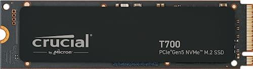 Crucial T700 4TB PCIe Gen 5 NVMe M.2 SSD