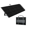 ZLOS 160W Portable Solar Panel, Foldable Waterproof Solar Charger with High-Efficiency Module, Power Backup for Outdoor Van Camping Off Grid Outdoor Camping, Portable Power Station, Motorhome, RV