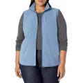 Amazon Essentials Women's Classic-Fit Sleeveless Polar Soft Fleece Vest (Available in Plus Size), Blue, Small