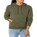 Amazon Essentials Men's Hooded Fleece Sweatshirt (Available in Big & Tall), Olive Heather, X-Small