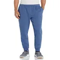 Amazon Essentials Men's Fleece Jogger Pant, Blue Heather, Large