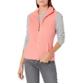 Amazon Essentials Women's Plus Size Classic-Fit Sleeveless Polar Soft Fleece Vest (Available in Plus Size), Coral Pink, 3X