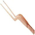 Mercer Culinary M35236RG Offset Precision Plus Chef Plating Tong, 6-1/2 inch, Rose Gold