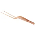 Mercer Culinary M35236RG Offset Precision Plus Chef Plating Tong, 6-1/2 inch, Rose Gold