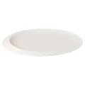 Villeroy & Boch - NewMoon Presentation, Generous Plate for Serving Food, Premium Porcelain, White, Dishwasher Safe