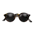 LONDON MOLE Eyewear - Graduate Sunglasses - Round Glasses - Cool Sunglasses - Fashion Brand - UV400 Protection - Cool Sunglasses - Spring Hinges- Unisex for Men/Women, Tortoiseshell