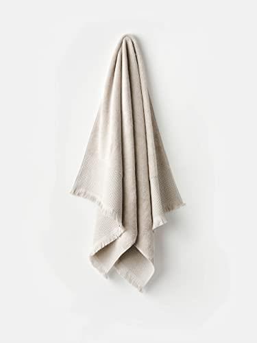 Linen House Aria Cotton/Bamboo Sand Face Towel - 550 GSM