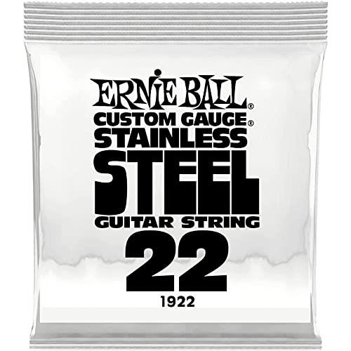 Ernie Ball 0.022 Gauge Stainless Steel Wound Electric Guitar String