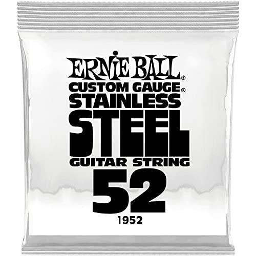 Ernie Ball 0.052 Gauge Stainless Steel Wound Electric Guitar String